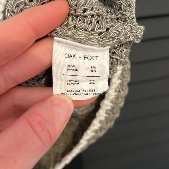 Oak + Fort knit top - Size M - Picture 5 of 5